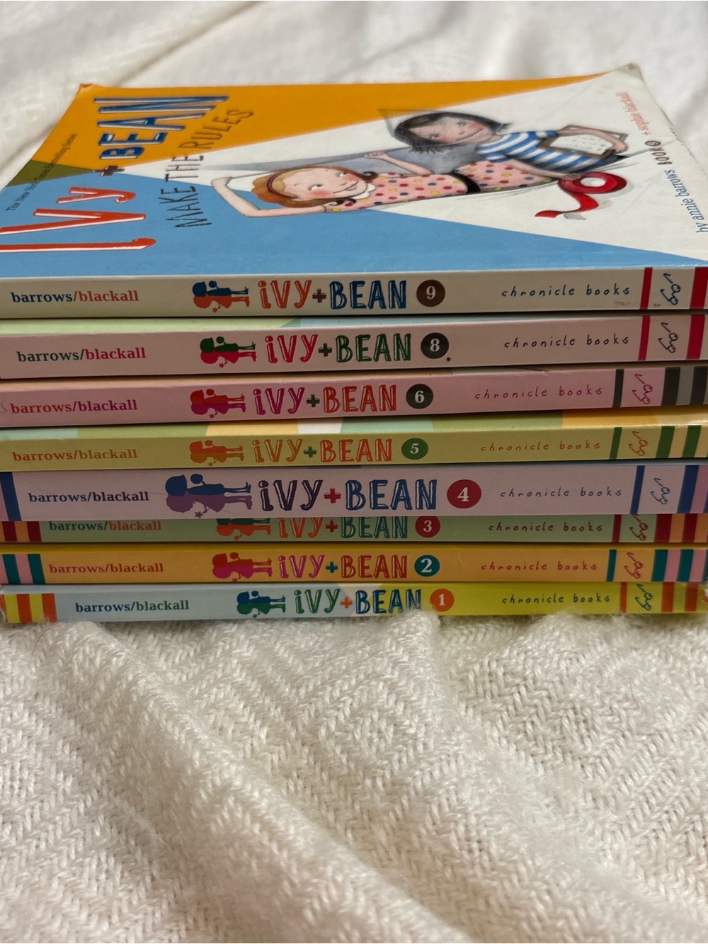 Ivy and Bean book set 1,2,3,4,5,6,8,9